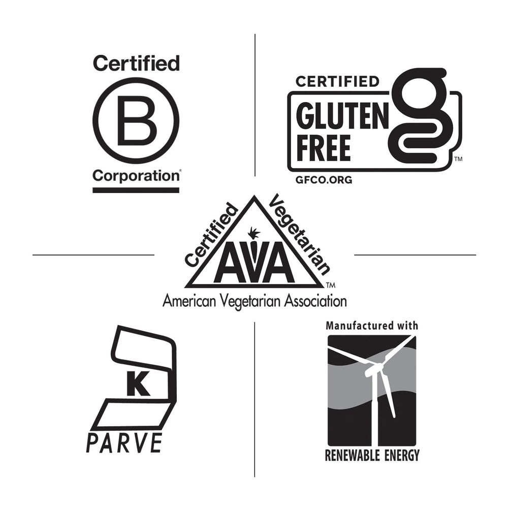 Country Life B-Corp certification emblem signaling trusted, ethically produced wellness supplements.