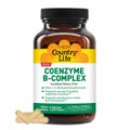 Country Life Coenzyme B-Complex with Choline – Energy & Metabolism (Vegan, 120 Capsules)
