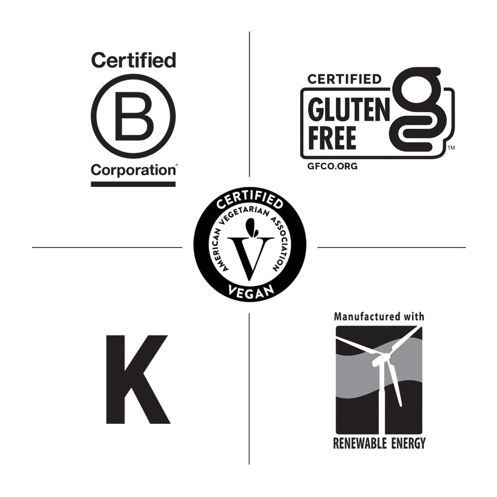 Country Life Coenzyme B-Complex vegan and gluten-free certification on the label for dietary needs