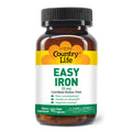 Country Life Easy Iron 25mg Capsules – Gentle Ferrochel Iron, Vegan Energy Support