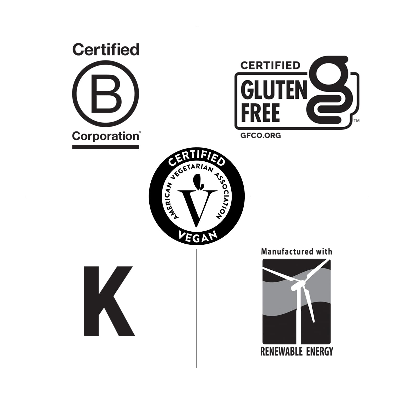 Country Life gluten-free certification badge indicating GFCO approval