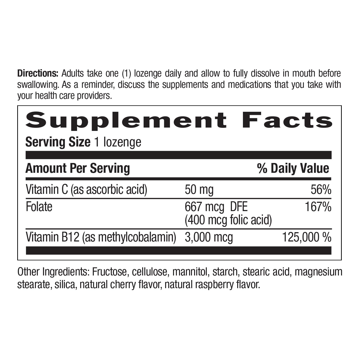 Country Life Methyl B12 Lozenges halal-certified label
