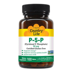 Country Life P-5-P gluten-free symbol indicating dietary compatibility