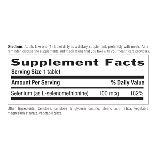 Country Life Selenium label close-up showing bioactive form