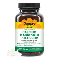 Country Life Target Mins bottle front for daily mineral support