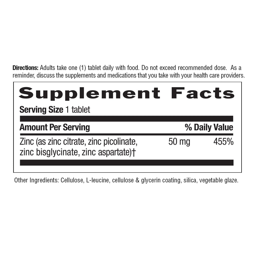 Country Life Target-Mins Zinc tablets on table represent easy daily wellness.