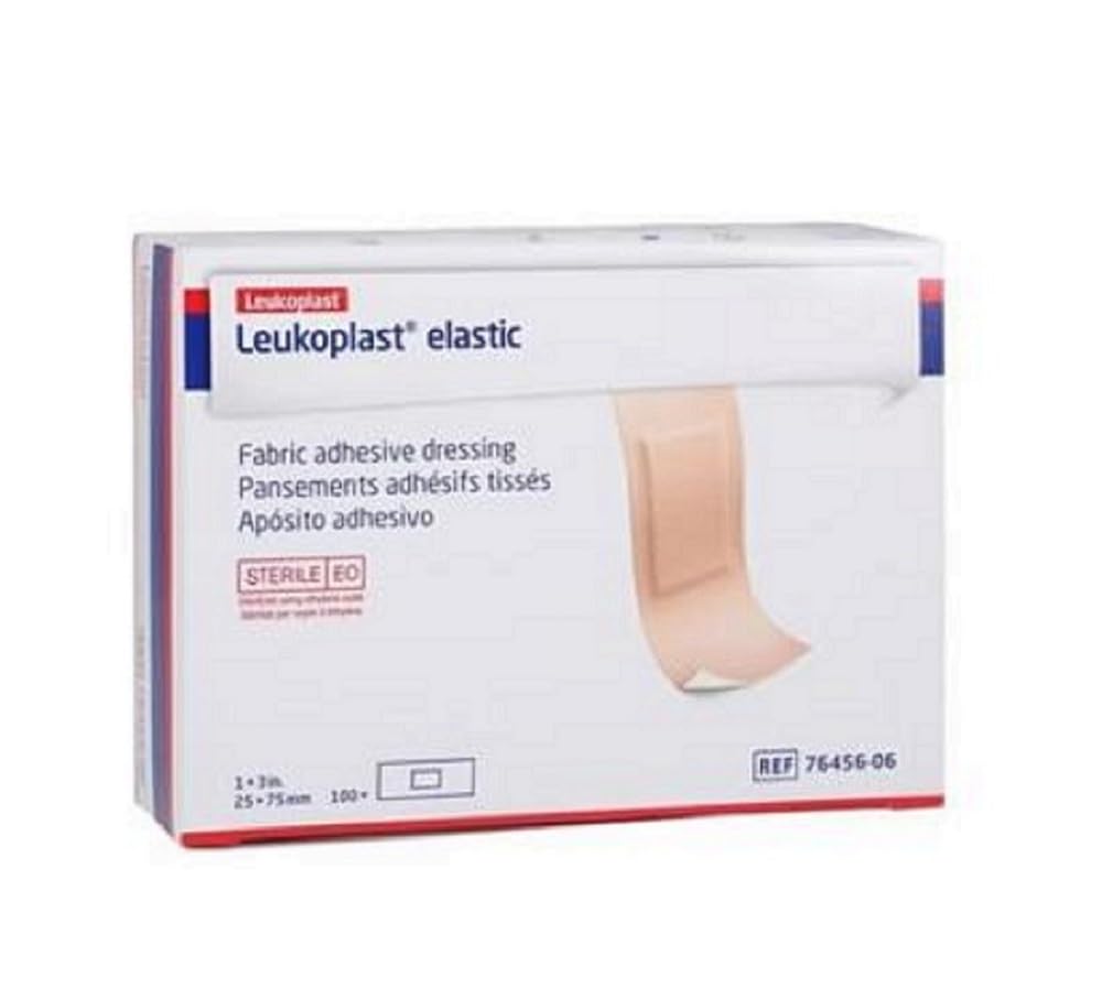 Coverlet Leukoplast tira 1x3 pulgadas, adhesión flexible que favorece la transpirabilidad y uso diario