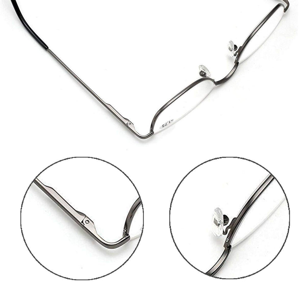 COVESATO reading glasses lens close-up highlights sturdy plastic lenses