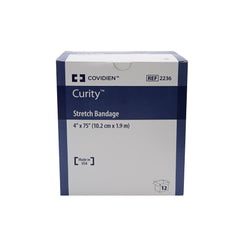 Covidien Curity esteril en bolsa suave, conveniencia e higiene para uso.