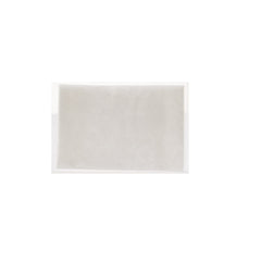 Close-up of dressing with adhesive strips that help keep it in place