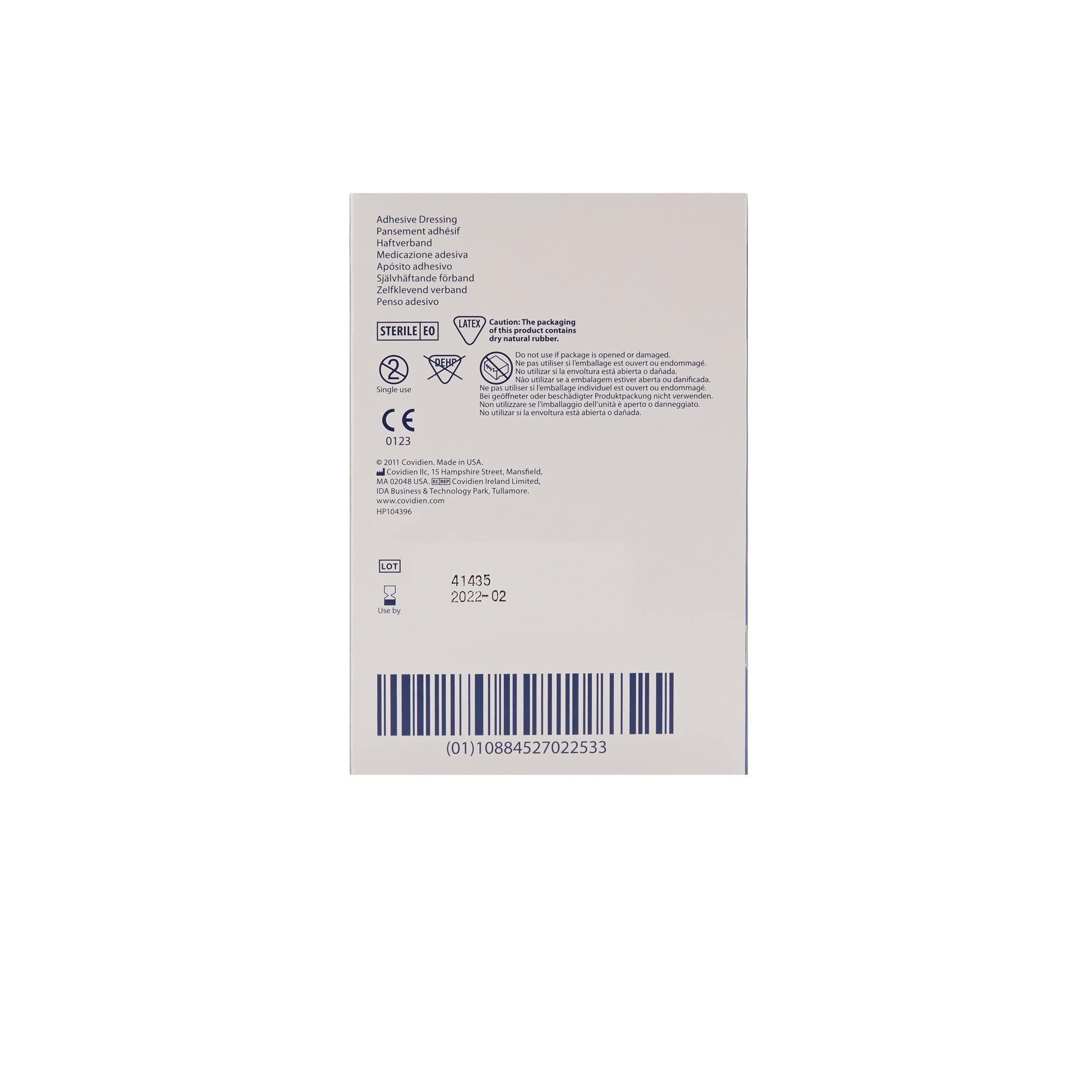 Covidien Telfa cotton fabric provides absorbent, soft coverage without adhering to wounds