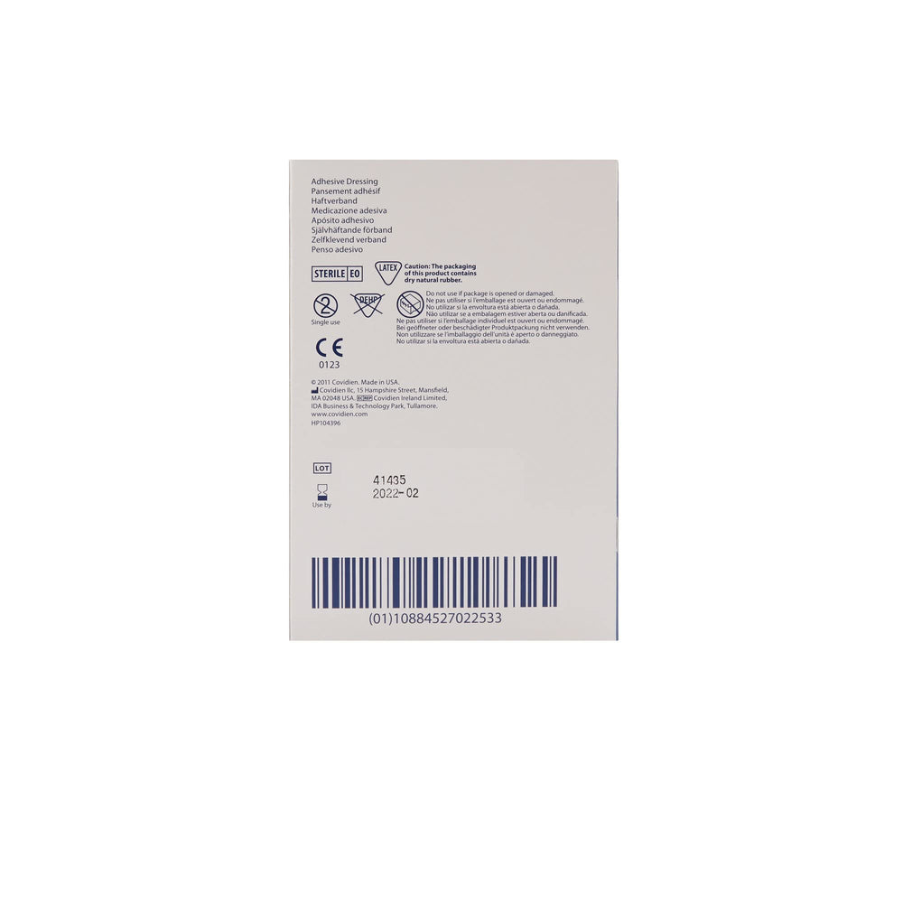 Covidien Telfa cotton fabric provides absorbent, soft coverage without adhering to wounds