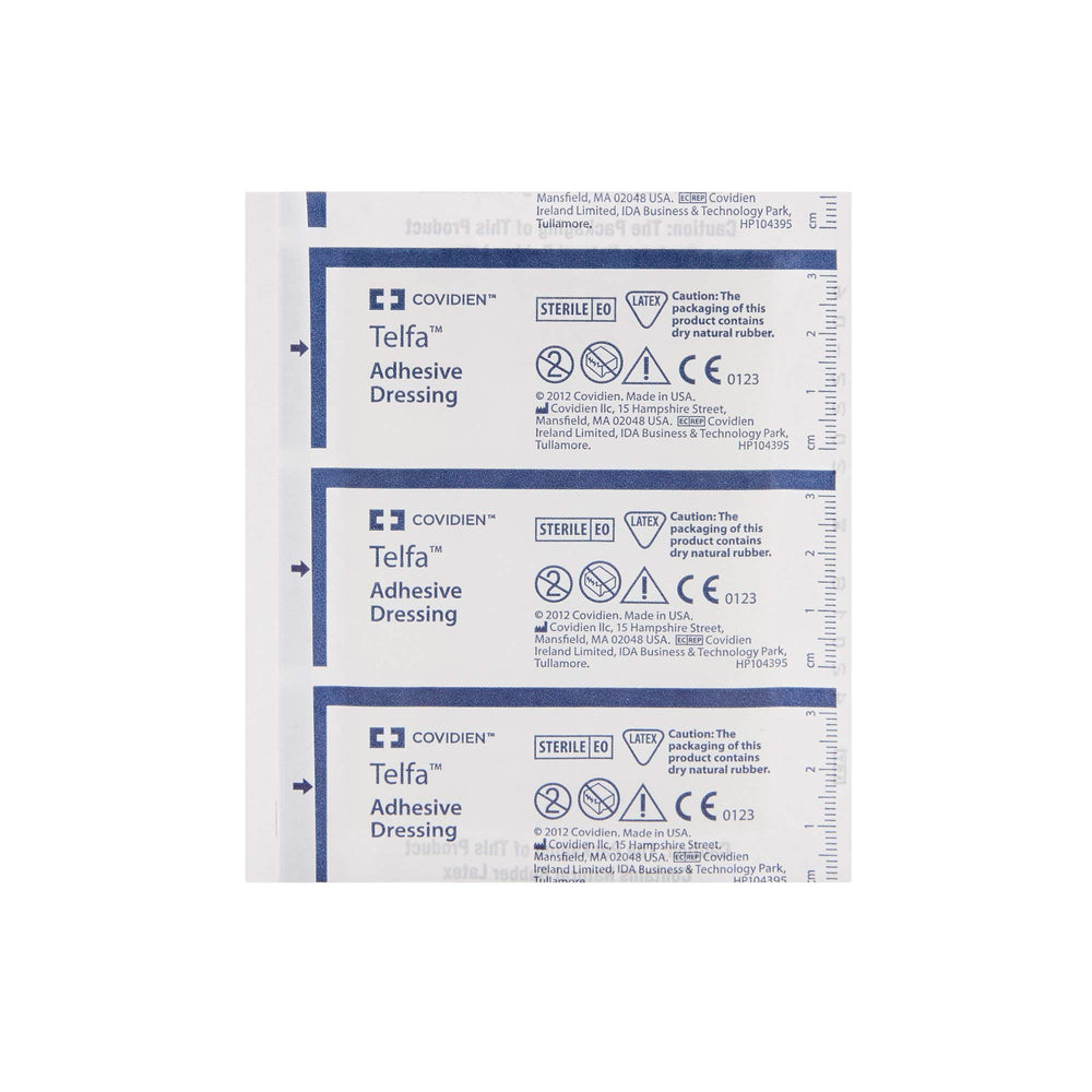 covidien telfa adhesive dressing 3 by 4 inch size suitable for versatile wounds