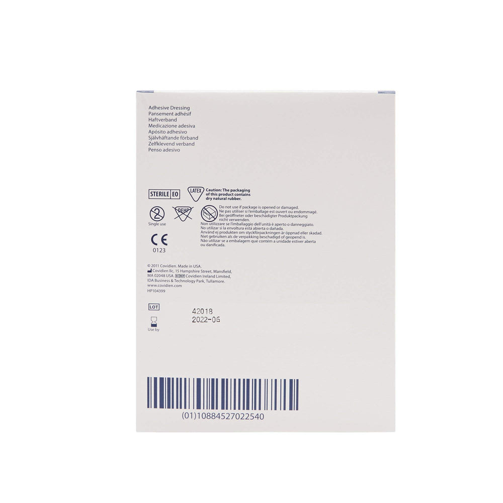 covidien telfa adhesive dressing sterile white cotton material gentle on skin