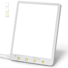 COVOZON Light Therapy Lamp front view showing compact design suitable for home or office use