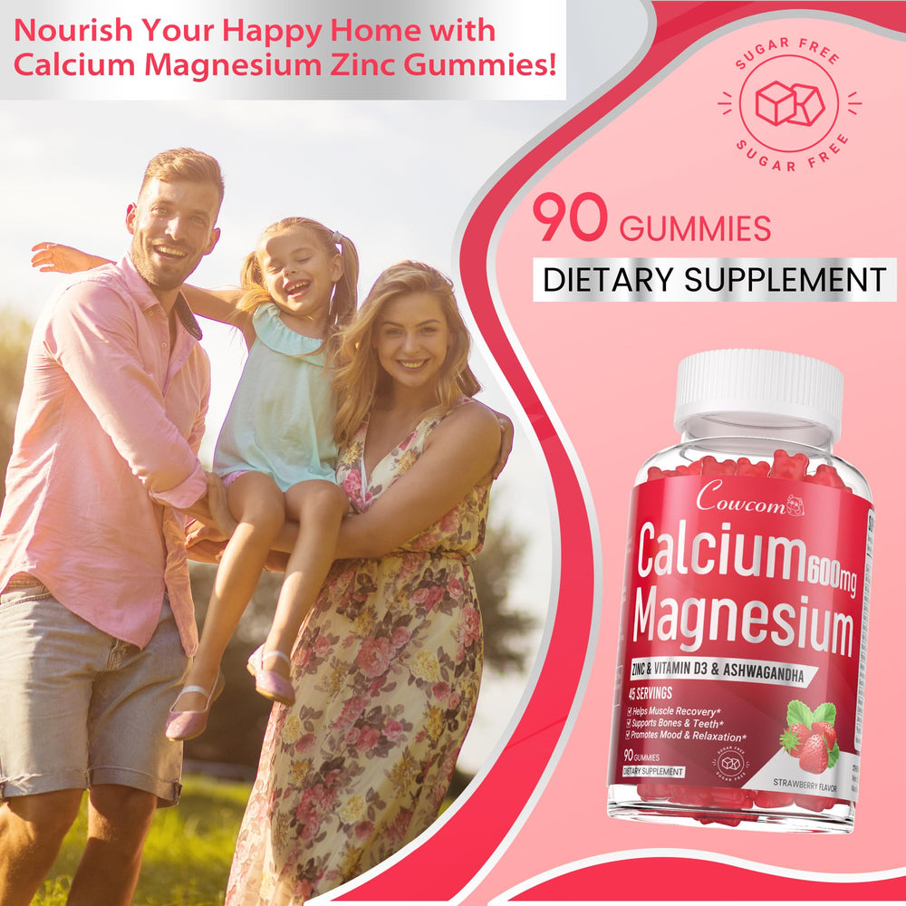 Cowcom daily-use gummies packaging for easy everyday health routine