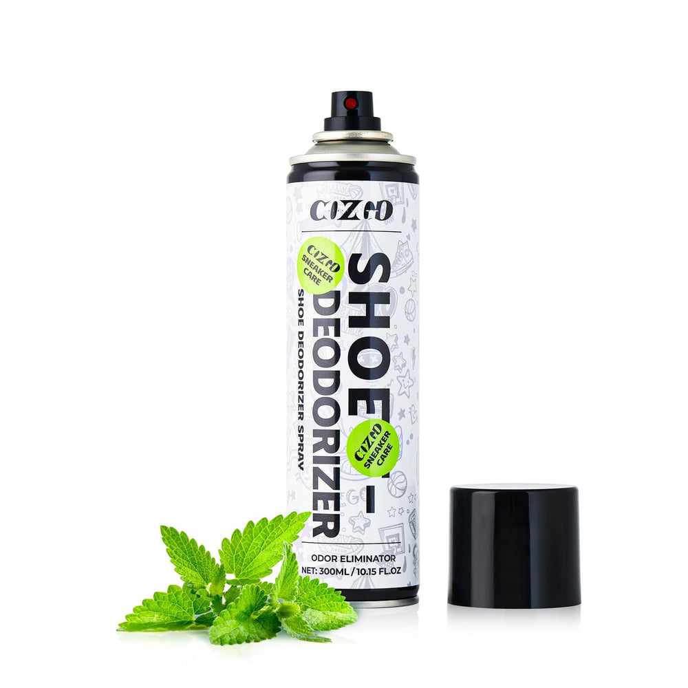 COZGO desodorante para zapatos; botella de spray y frescura duradera para calzado diario.