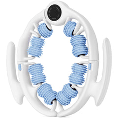 COZLOW cellulite massage roller blue front view for thigh and buttock use