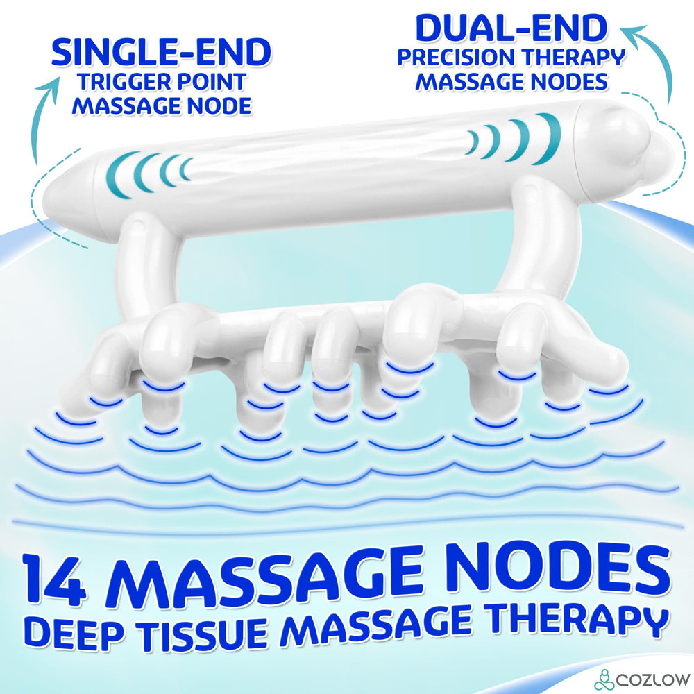 COZLOW Fascia Massage Tool deep tissue nodes closeup for fascia work