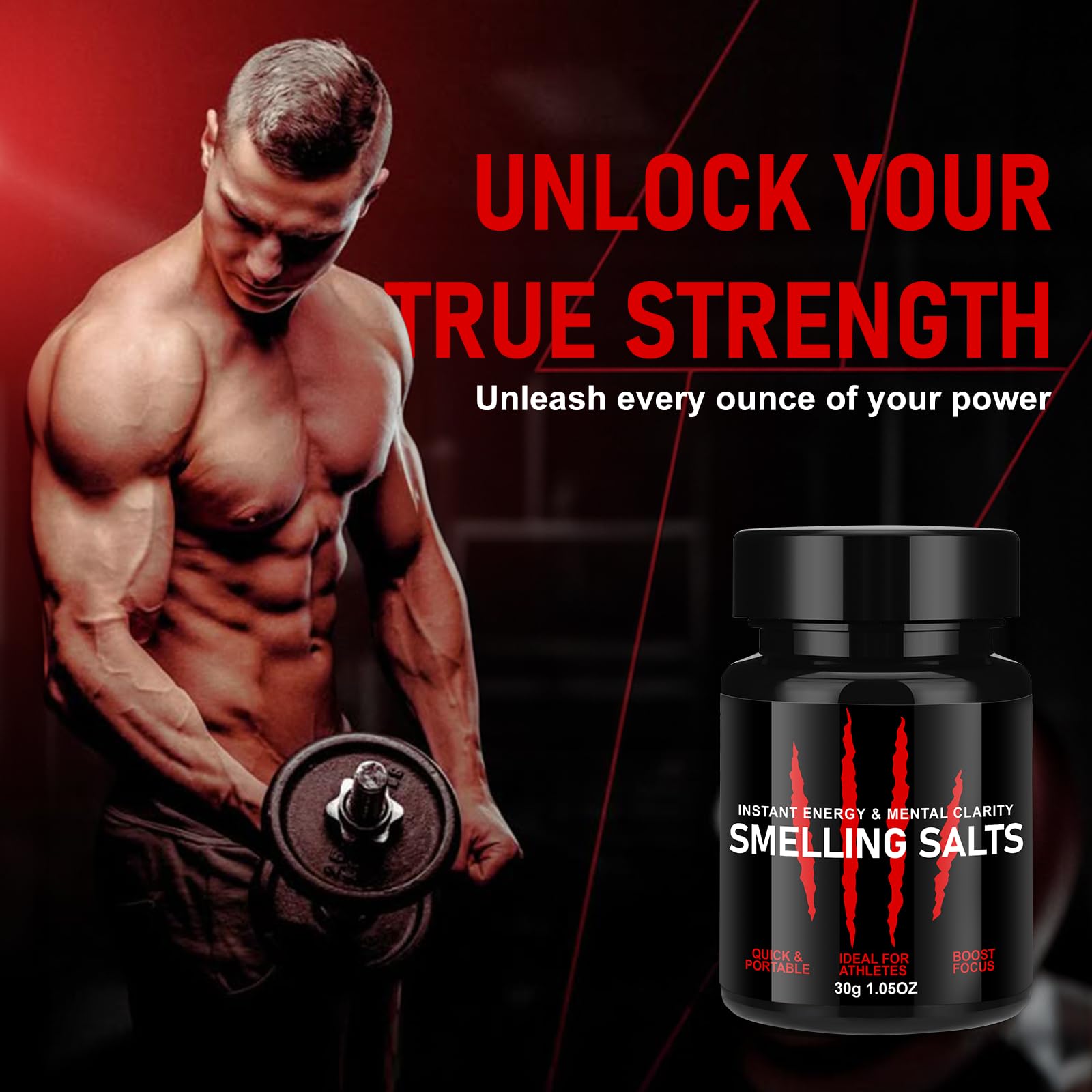 Cpulnox aroma boost smelling salts in use for quick energy.