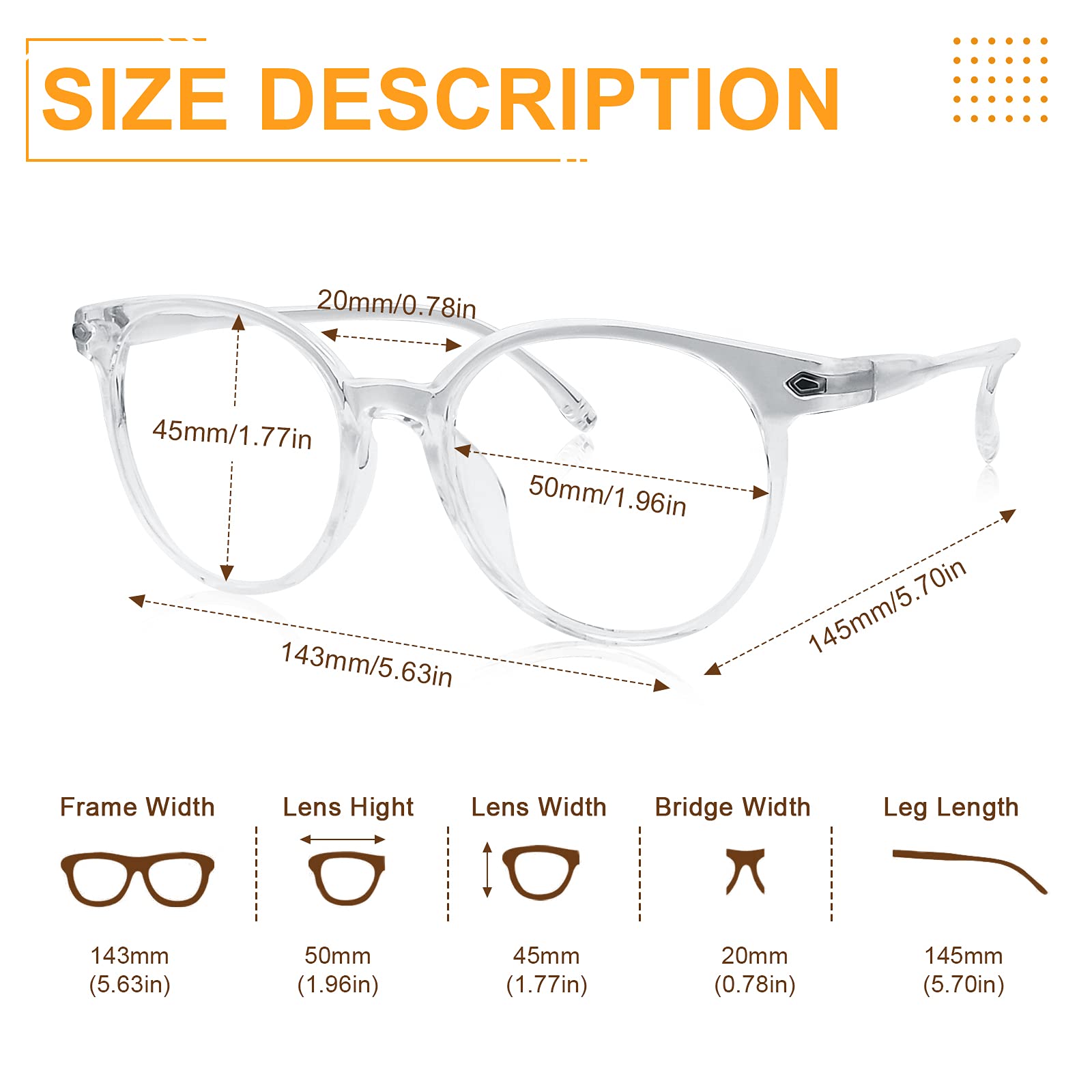 Craebuer portable glasses case protects lenses during travel.