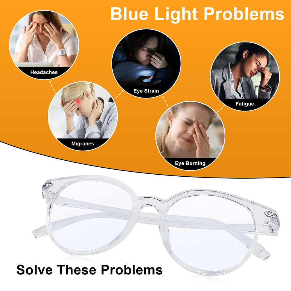Craebuer reading eyeglasses with lightweight frame for all-day comfort.
