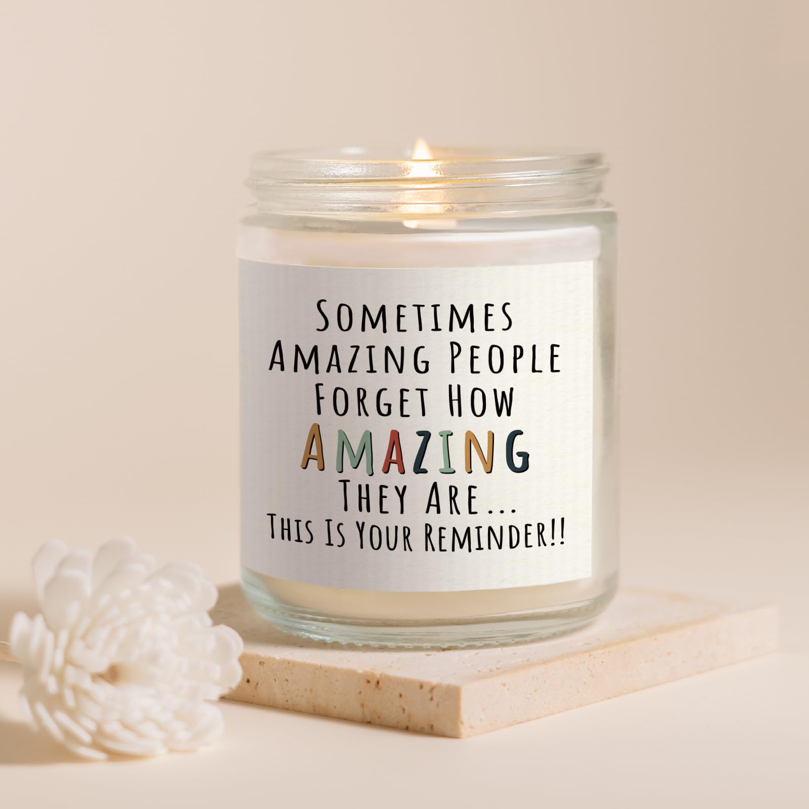 Craftique candle in gift box displays ready-to-gift presentation.