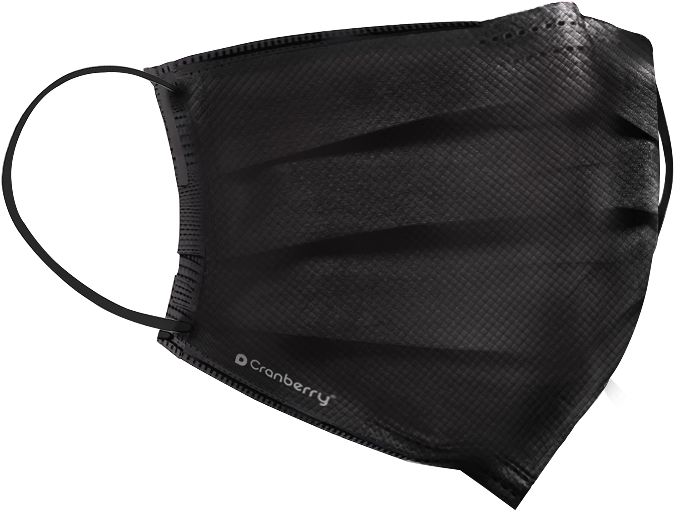 Cranberry USA Cranberry Carbon mask shows nose-chin adjustment for a snug, secure fit.