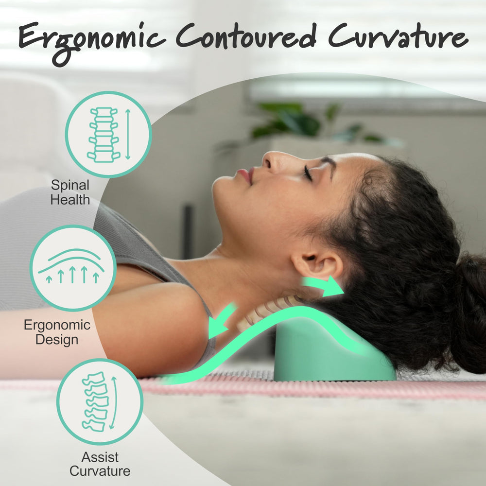 CranioCradle Original soft-polyfoam comfort supports muscle relief.