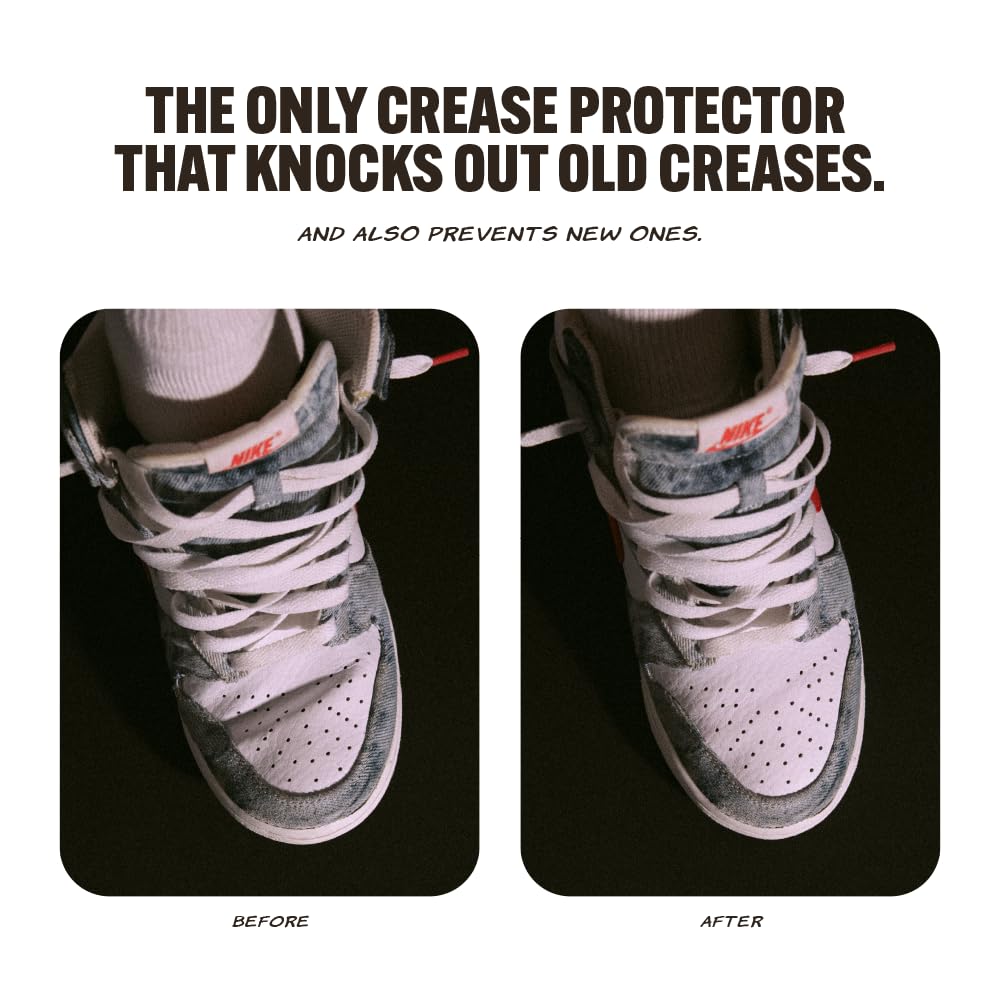 Crease Beast Mini toe-box position keeps shoes neat and cushioned.