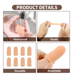 Creztail waterproof finger cots for kitchen and garden tasks