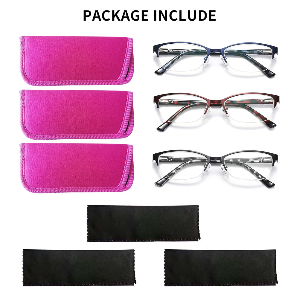 CRGATV magnification 1.75 reading glasses for focused tasks