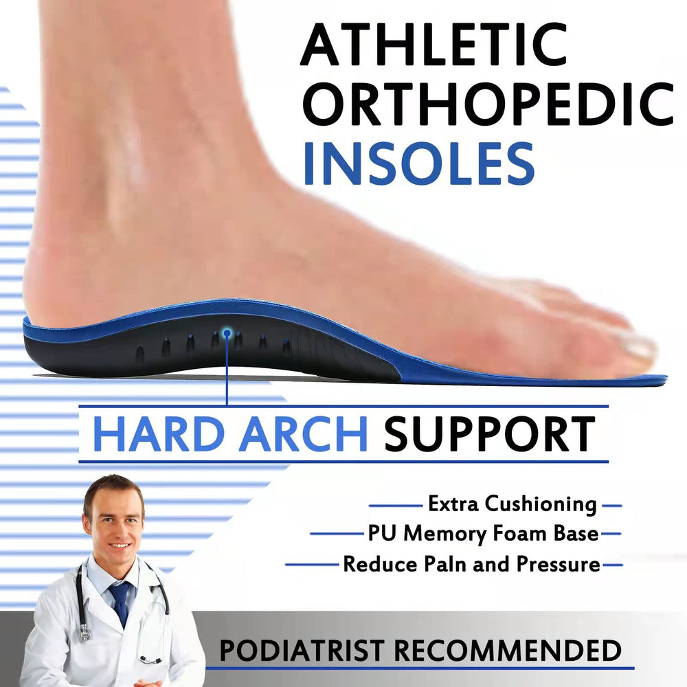Crinova forefoot gel and foam inserts support daily walking comfort