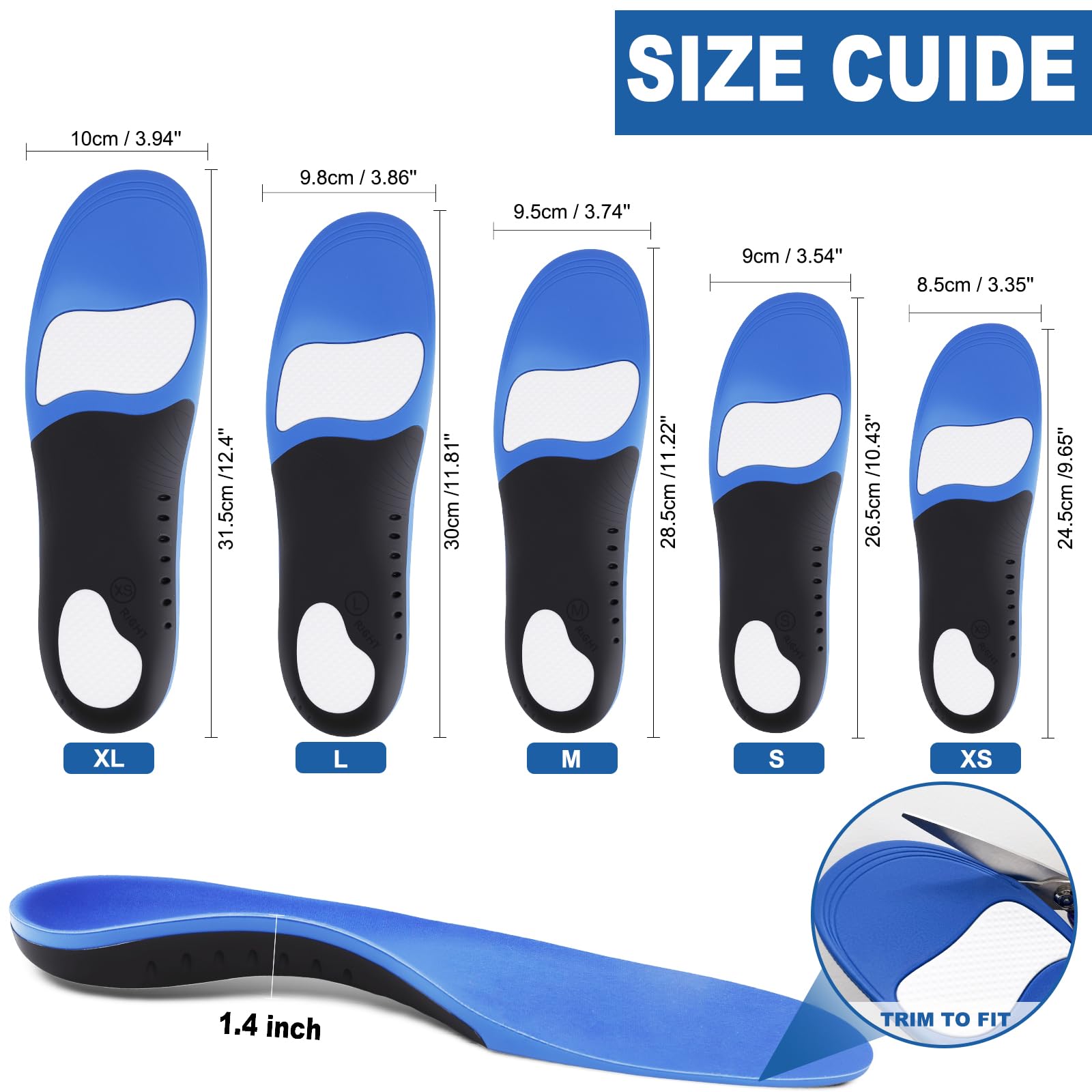 Crinova trim-to-fit soles adapt to shoes for a precise fit