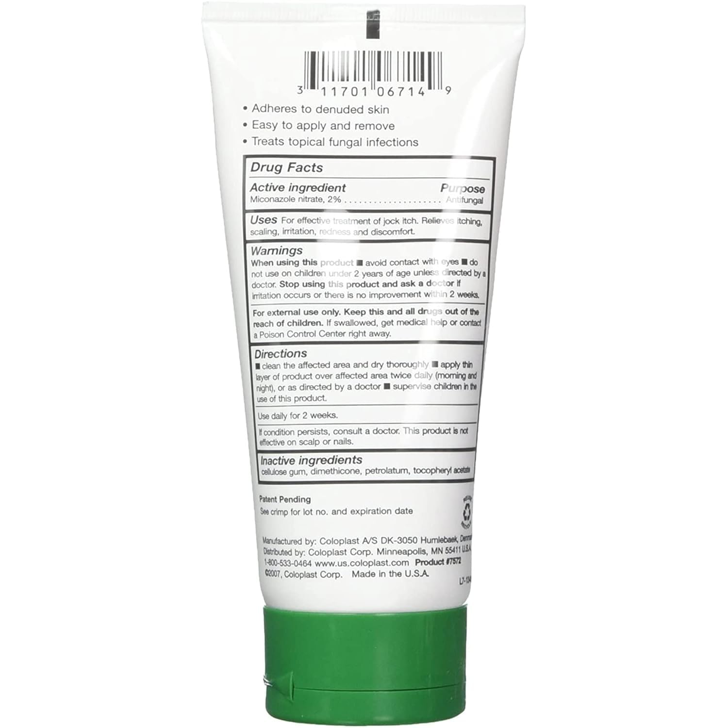 Critic-Aid Clear AF tube label closeup emphasizes packaging and easy-to-use ointment