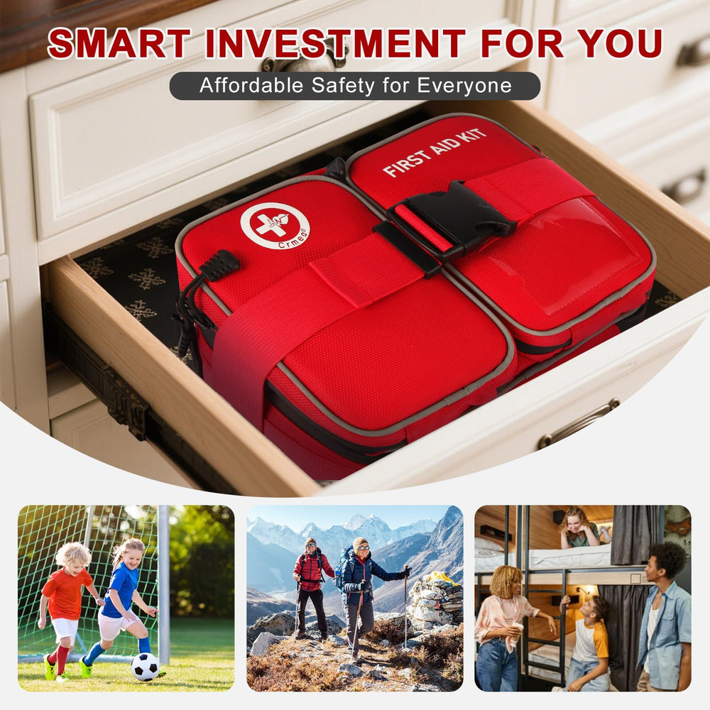 Crmea travel-ready setup supports camping or hiking emergencies.