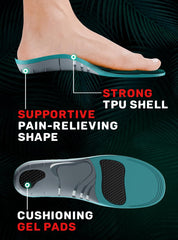 CRUVHEAL memory foam base provides plush comfort for long shifts