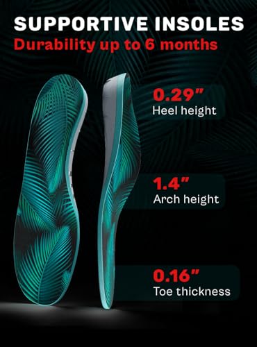 CRUVHEAL gel pads provide shock absorption during long shifts