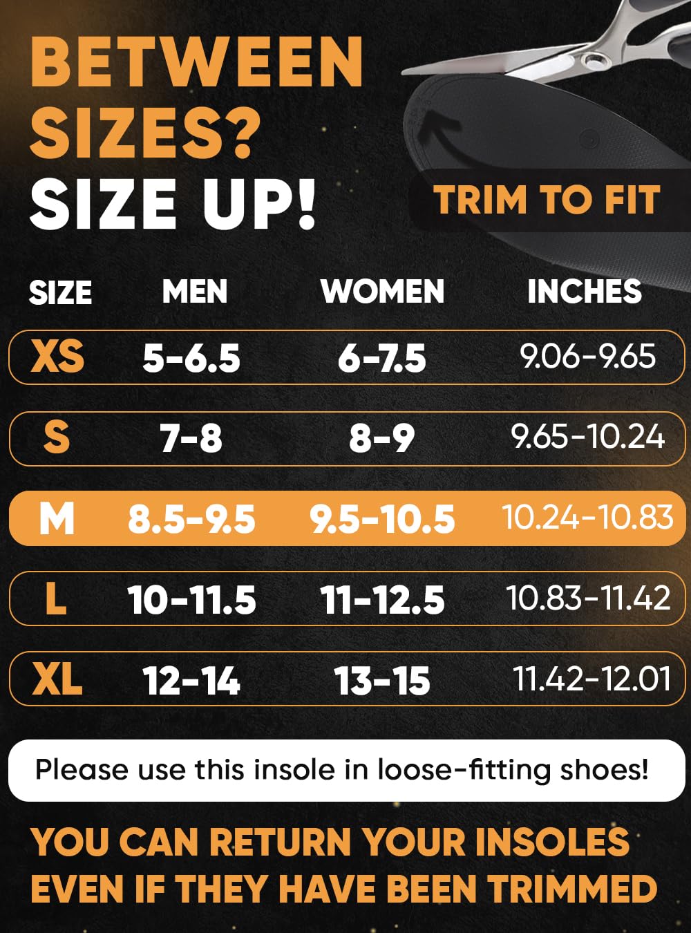 CRUVHEAL high-arch insoles anti-fatigue design supports long standing days.