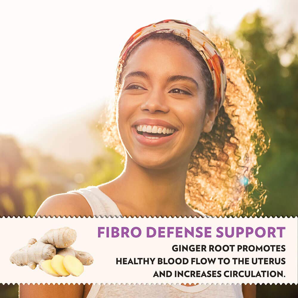 Crystal Star Fibro Defense includes maitake mushroom for gentle wellness during cycles.