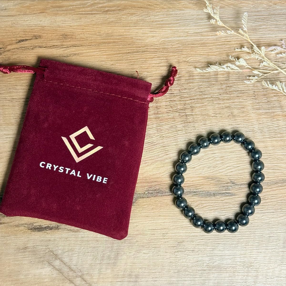 Crystal Vibe bracelet with amethyst and citrine accents for balanced energy