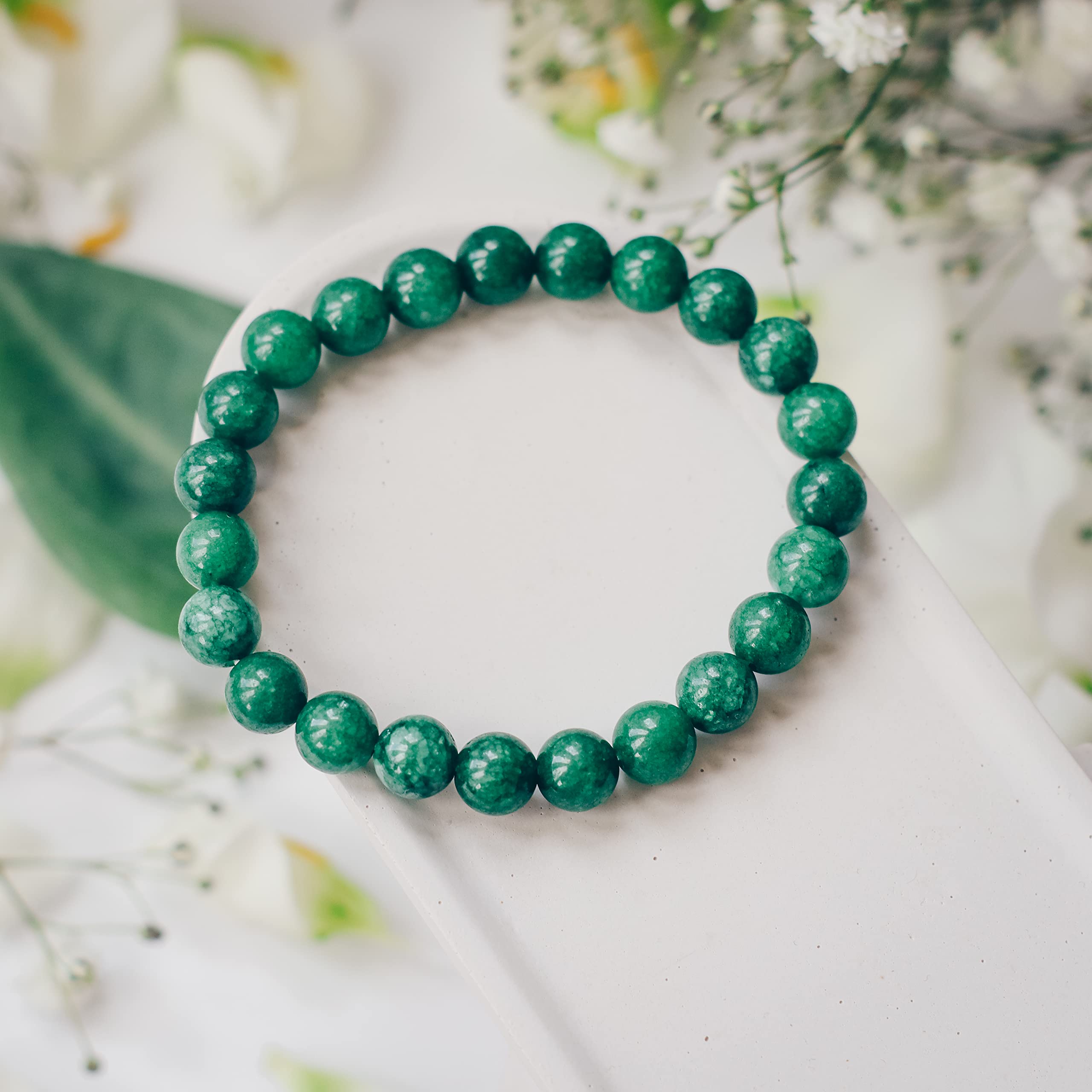 Crystal Vibe Green Jade Bracelet gift-ready packaging makes a thoughtful present