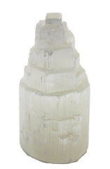 Crystalo Selenite texture close-up with soft luster for calm spaces.