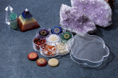 CrystalTears amethyst chakra stone for calming focus