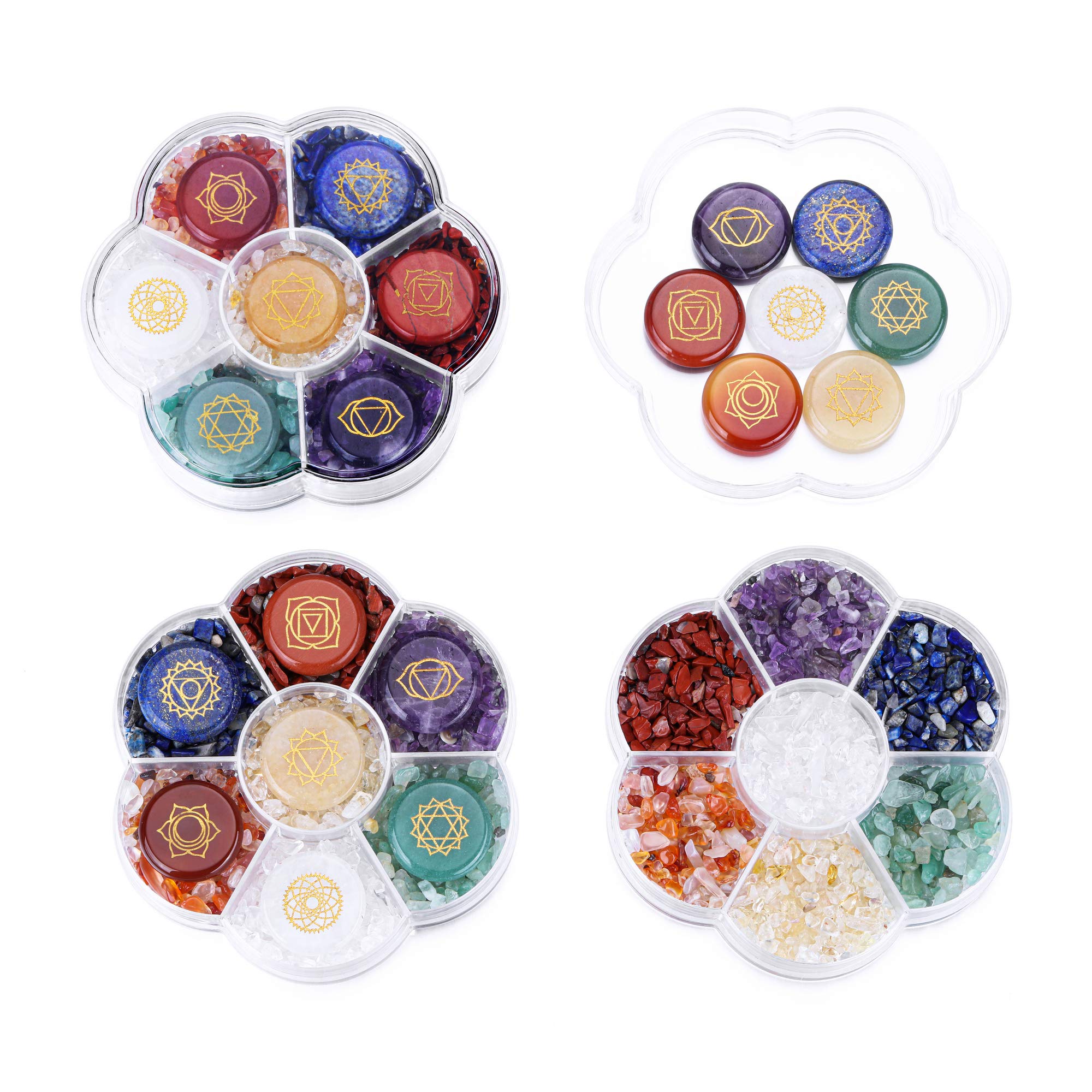 CrystalTears clear quartz chakra stone enhances clarity during meditation