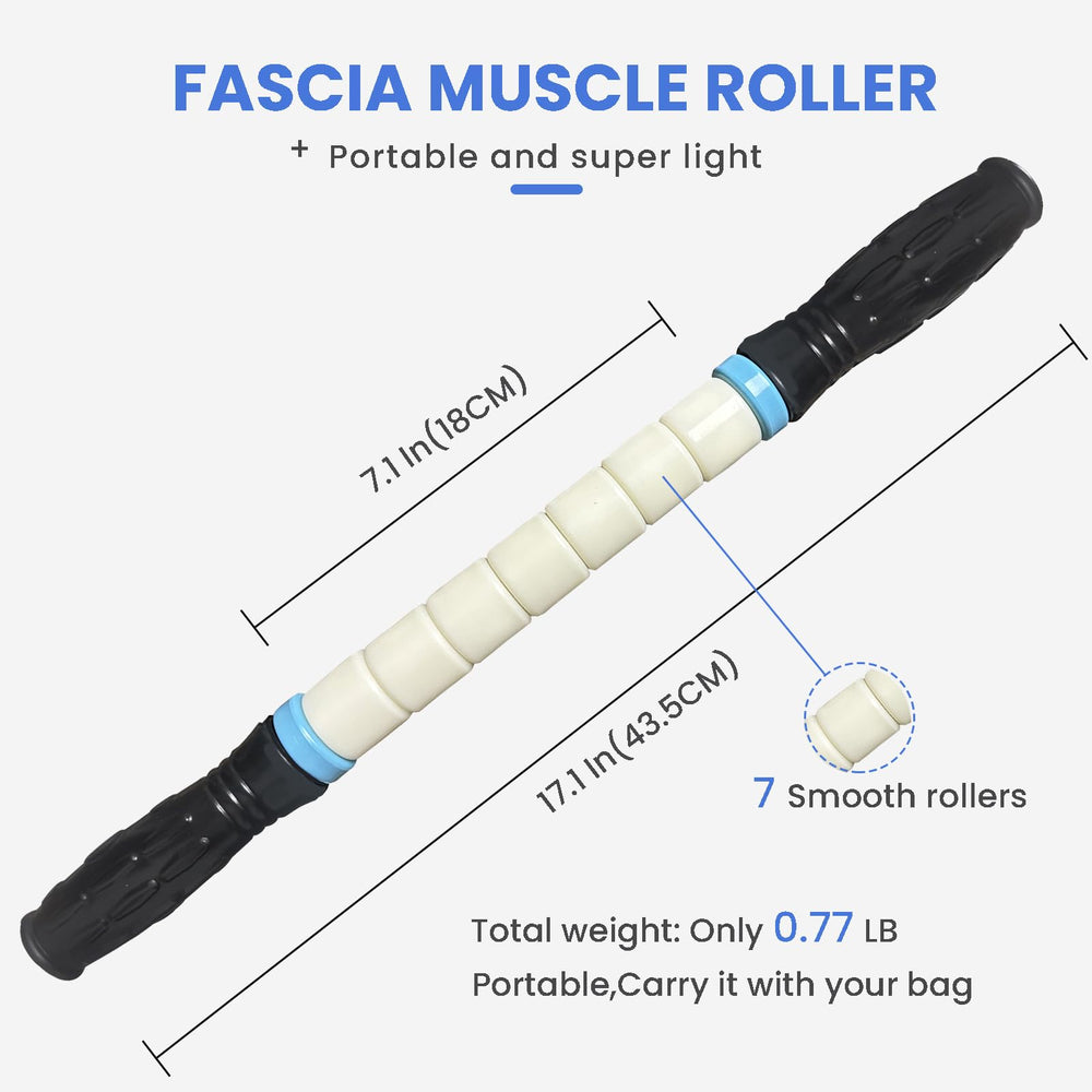 Ctwctr Muscle Roller Stick masaje para celulitis con alivio suave.
