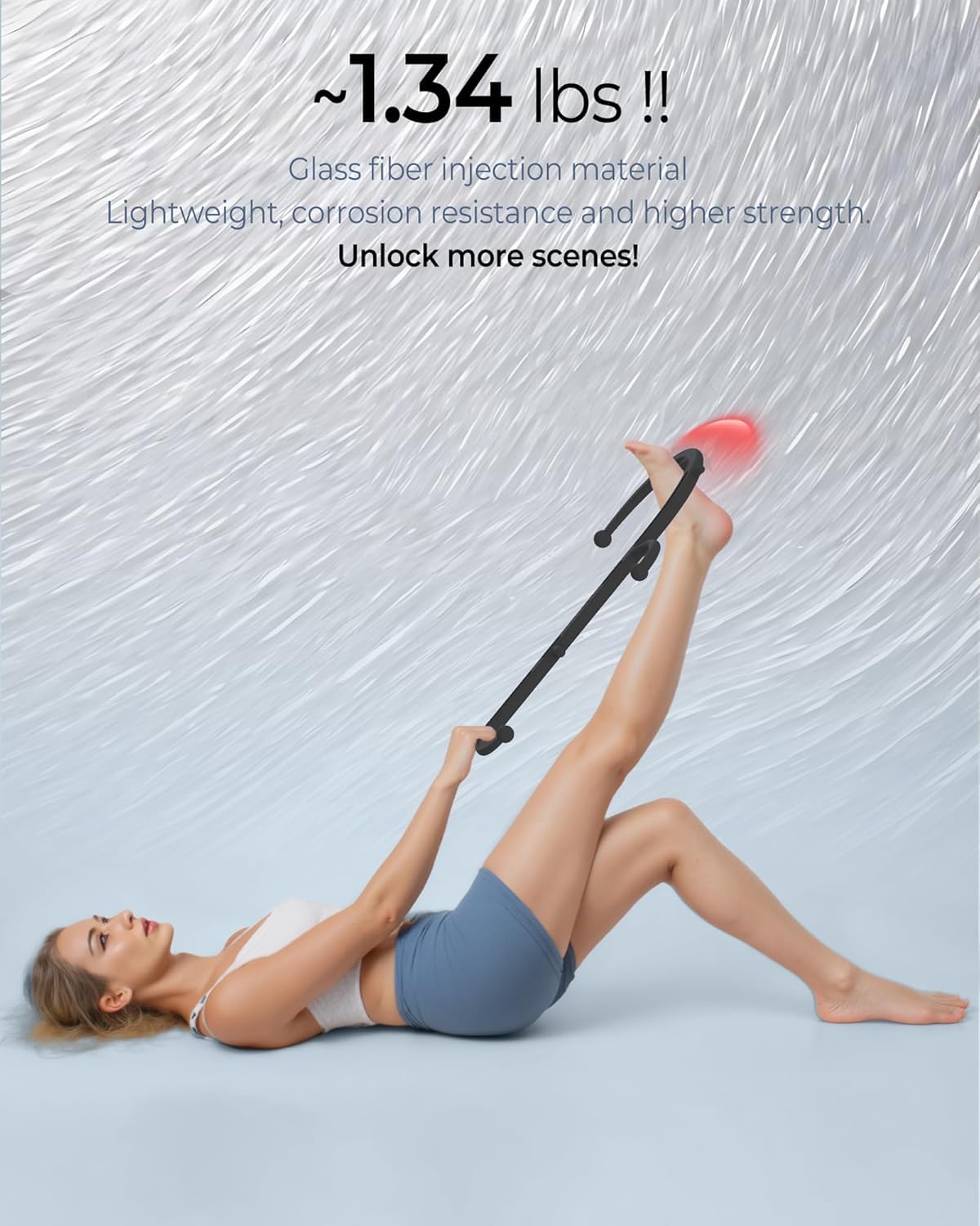 Cubetoou portable handheld massager fits deskside use at home or office.