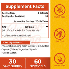 Cuerpo Sano NAD capsules closeup shows premium quality and daily use