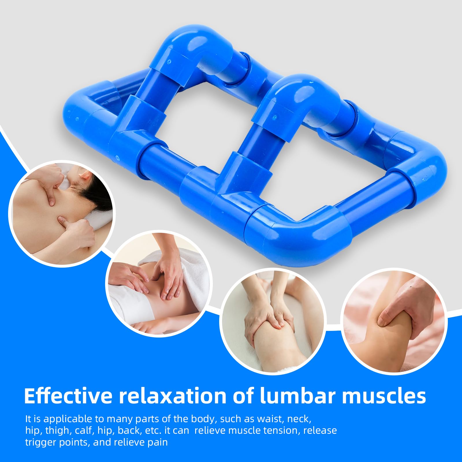 CufEslite hip flexor release tool blue helps ease tension during workouts.