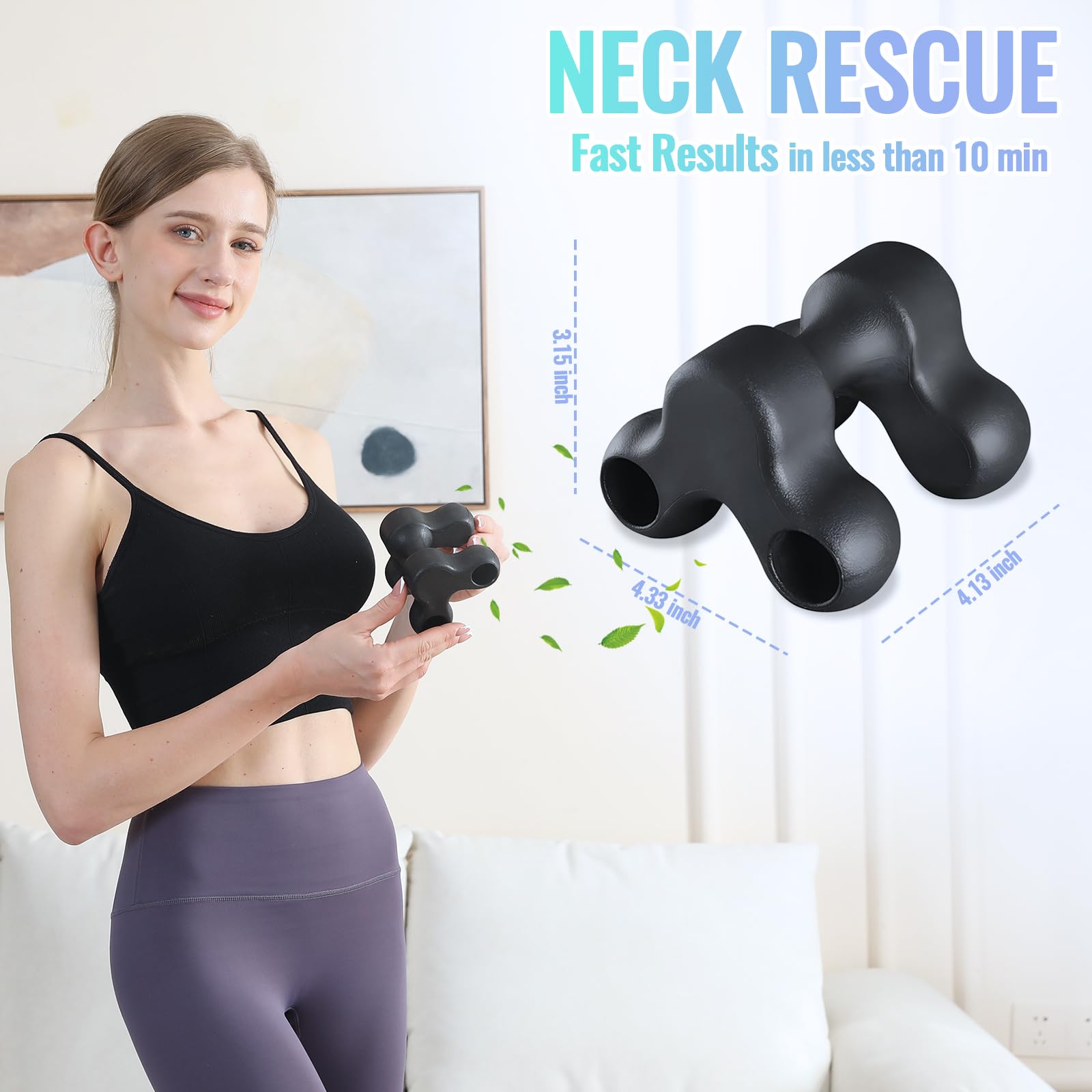 CufEslite home-use massage device provides convenient self-care at home.